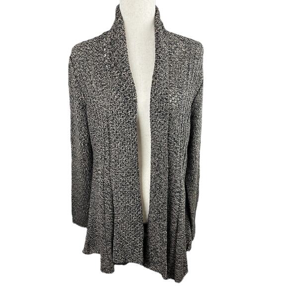 NEW NWT New York Collection Open Front Multi-Weave Sweater Size PL Petite - Picture 1 of 6